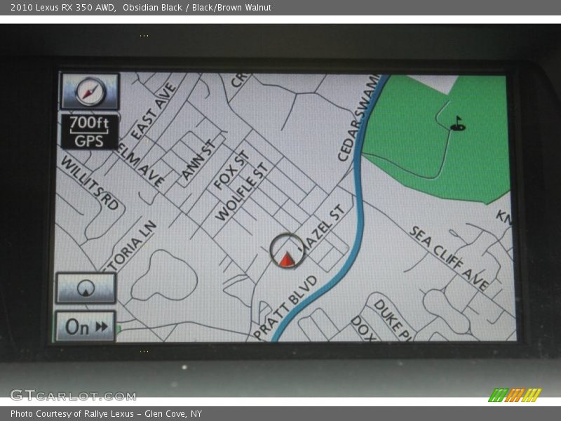 Obsidian Black / Black/Brown Walnut 2010 Lexus RX 350 AWD