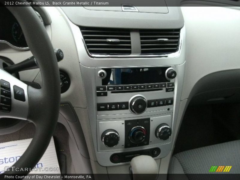 Black Granite Metallic / Titanium 2012 Chevrolet Malibu LS