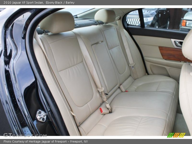 Ebony Black / Barley 2010 Jaguar XF Sport Sedan