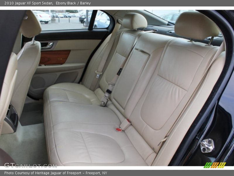 Ebony Black / Barley 2010 Jaguar XF Sport Sedan