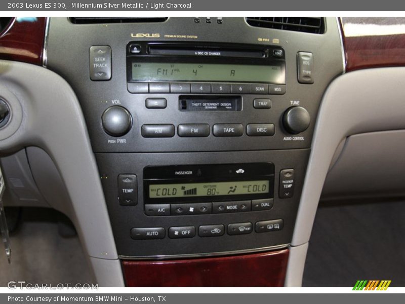 Millennium Silver Metallic / Light Charcoal 2003 Lexus ES 300