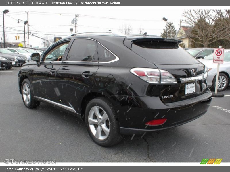 Obsidian Black / Parchment/Brown Walnut 2010 Lexus RX 350 AWD
