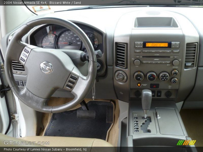 Blizzard White / Sand 2004 Nissan Armada SE 4x4