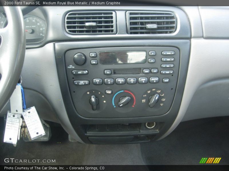Medium Royal Blue Metallic / Medium Graphite 2000 Ford Taurus SE