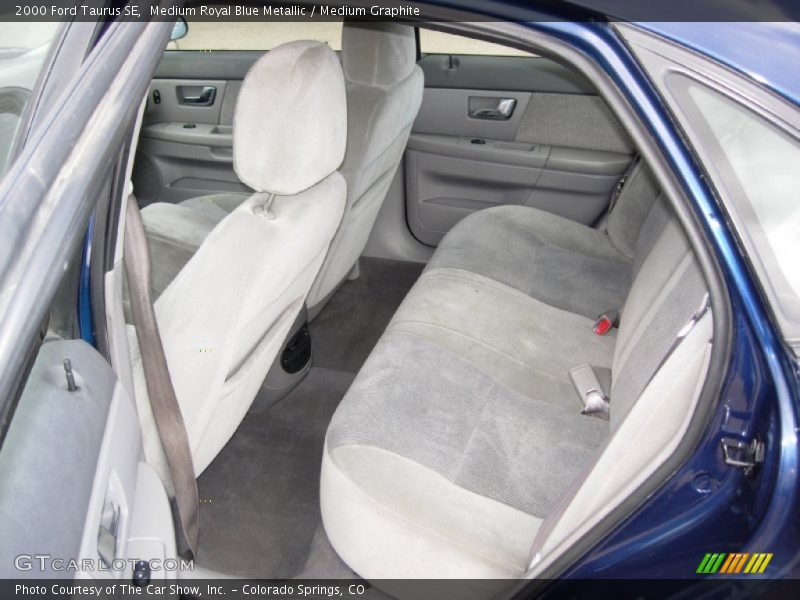 Medium Royal Blue Metallic / Medium Graphite 2000 Ford Taurus SE