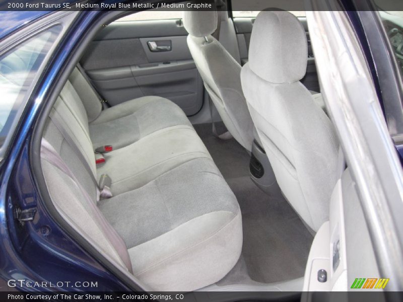 Medium Royal Blue Metallic / Medium Graphite 2000 Ford Taurus SE