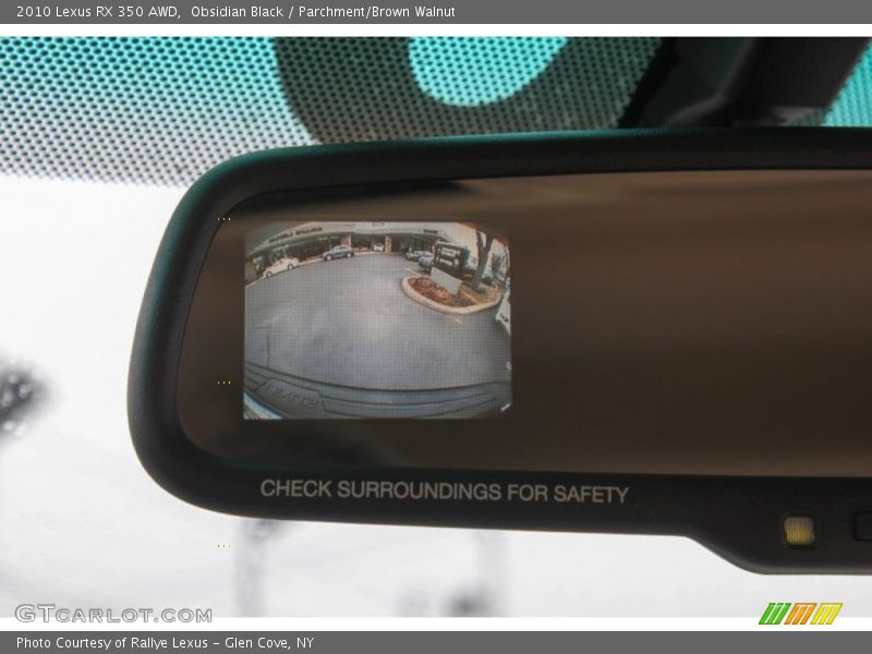 Obsidian Black / Parchment/Brown Walnut 2010 Lexus RX 350 AWD