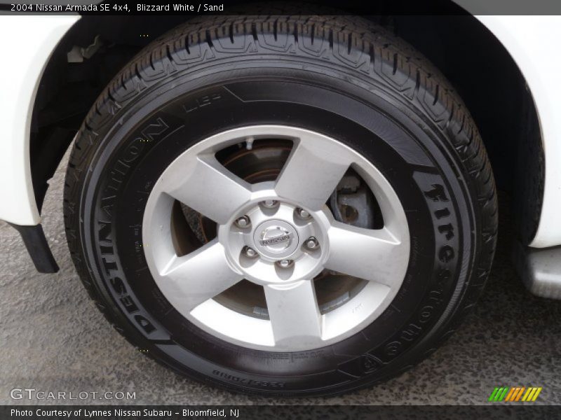 Blizzard White / Sand 2004 Nissan Armada SE 4x4