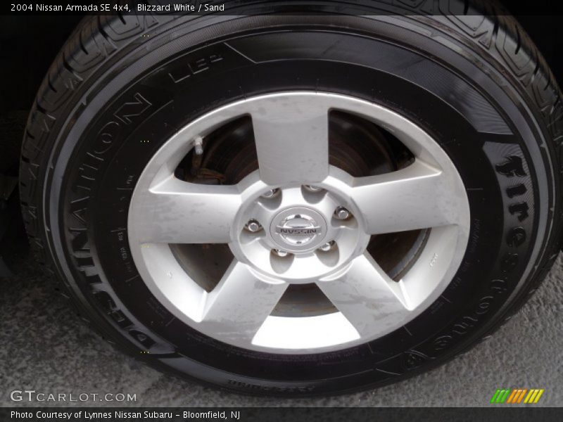 Blizzard White / Sand 2004 Nissan Armada SE 4x4