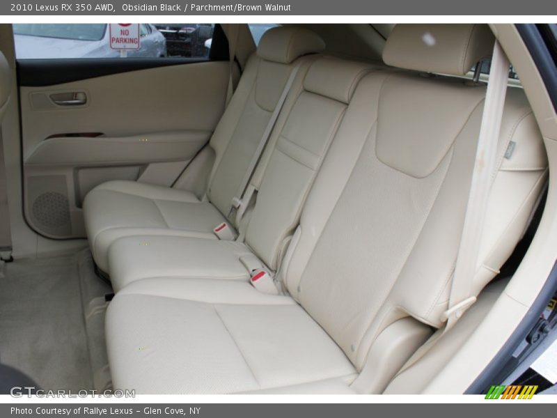 Obsidian Black / Parchment/Brown Walnut 2010 Lexus RX 350 AWD