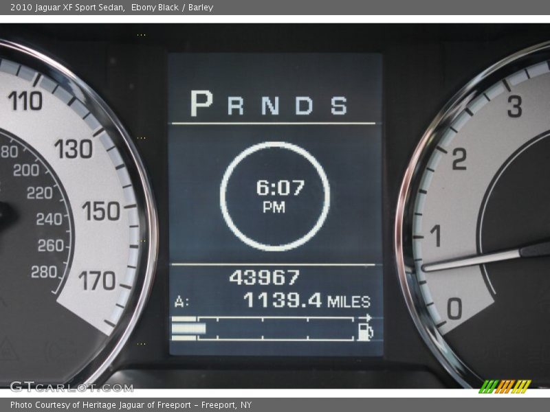 Ebony Black / Barley 2010 Jaguar XF Sport Sedan