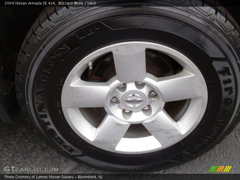Blizzard White / Sand 2004 Nissan Armada SE 4x4