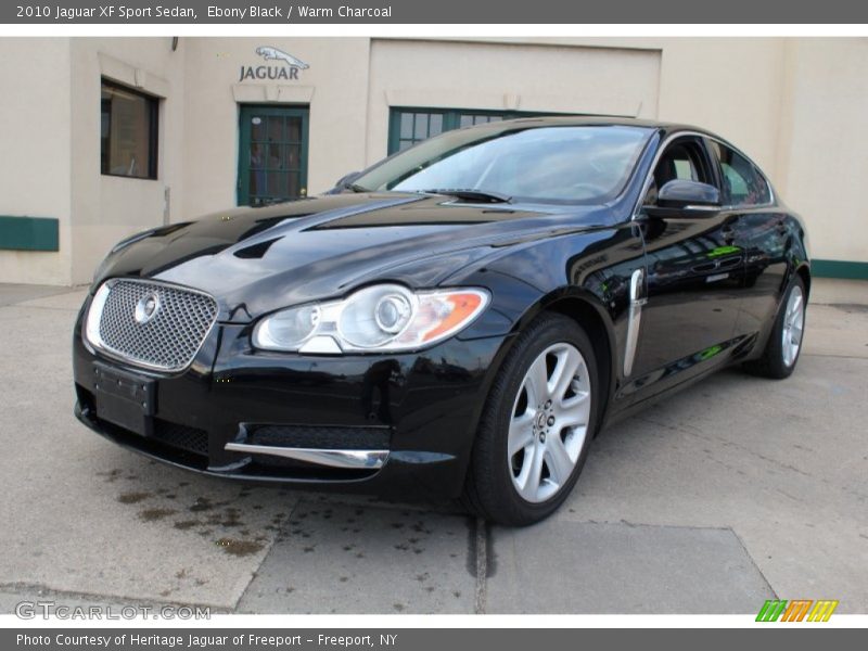 Ebony Black / Warm Charcoal 2010 Jaguar XF Sport Sedan