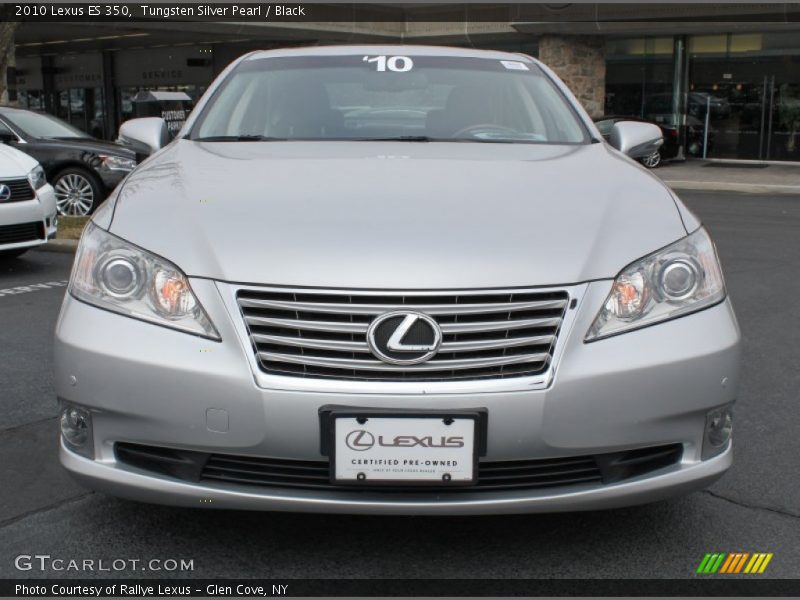 Tungsten Silver Pearl / Black 2010 Lexus ES 350