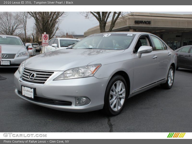 Tungsten Silver Pearl / Black 2010 Lexus ES 350