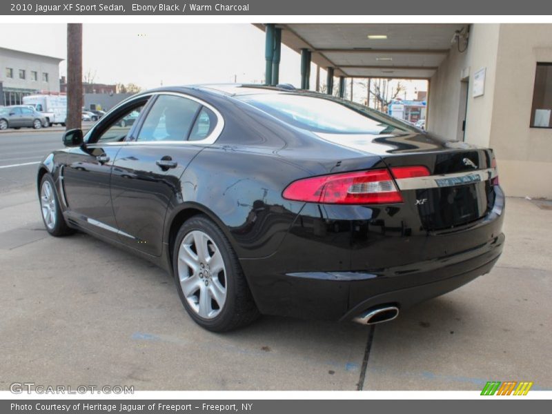 Ebony Black / Warm Charcoal 2010 Jaguar XF Sport Sedan
