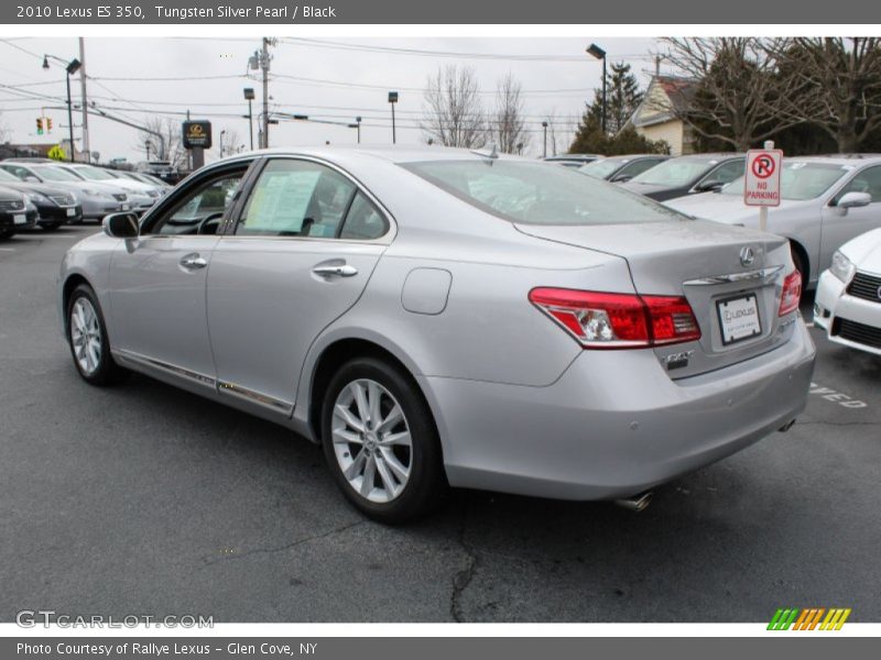 Tungsten Silver Pearl / Black 2010 Lexus ES 350