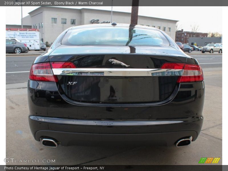 Ebony Black / Warm Charcoal 2010 Jaguar XF Sport Sedan