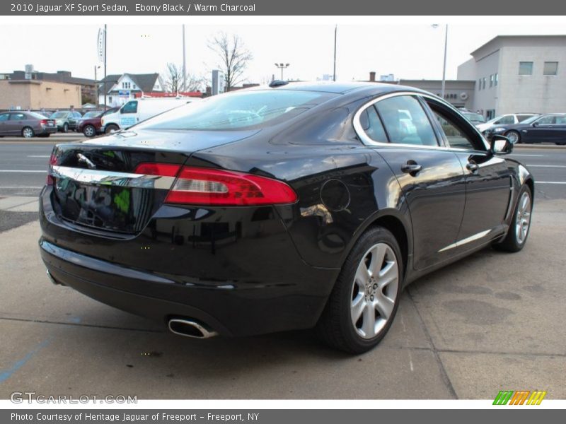 Ebony Black / Warm Charcoal 2010 Jaguar XF Sport Sedan