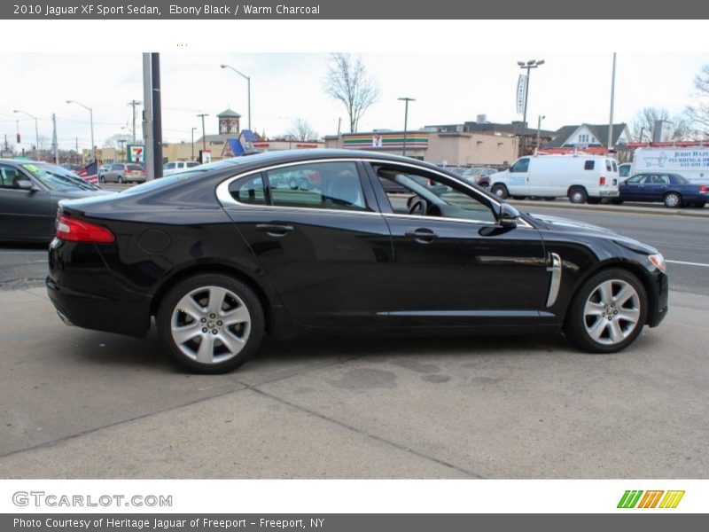 Ebony Black / Warm Charcoal 2010 Jaguar XF Sport Sedan