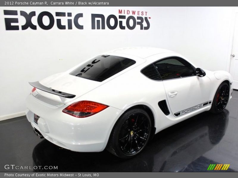Carrara White / Black w/Alcantara 2012 Porsche Cayman R