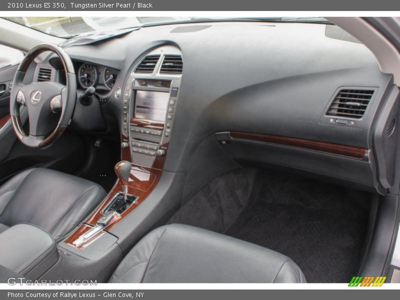 Tungsten Silver Pearl / Black 2010 Lexus ES 350