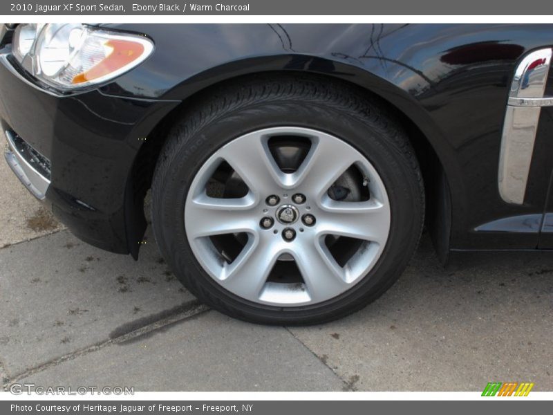 Ebony Black / Warm Charcoal 2010 Jaguar XF Sport Sedan