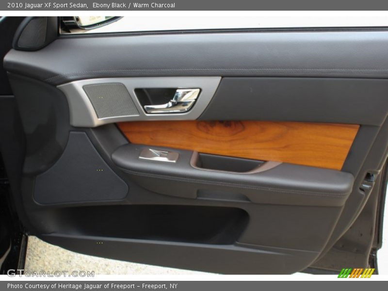 Ebony Black / Warm Charcoal 2010 Jaguar XF Sport Sedan