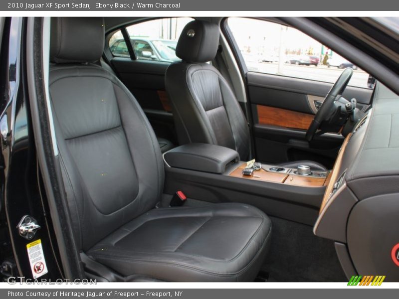 Ebony Black / Warm Charcoal 2010 Jaguar XF Sport Sedan