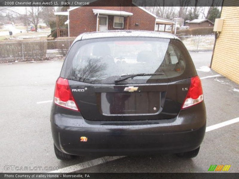 Black / Charcoal 2008 Chevrolet Aveo Aveo5 LS