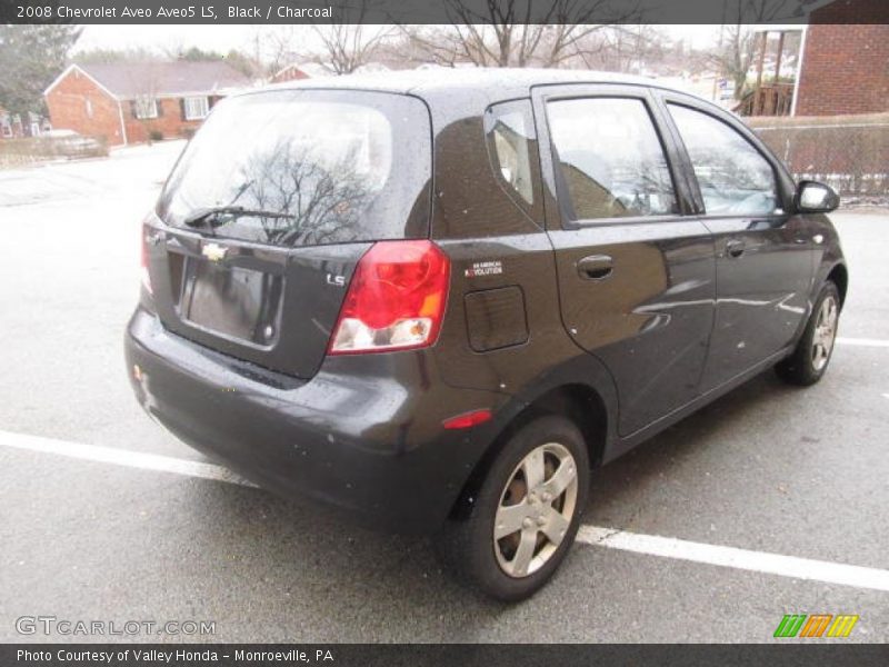 Black / Charcoal 2008 Chevrolet Aveo Aveo5 LS