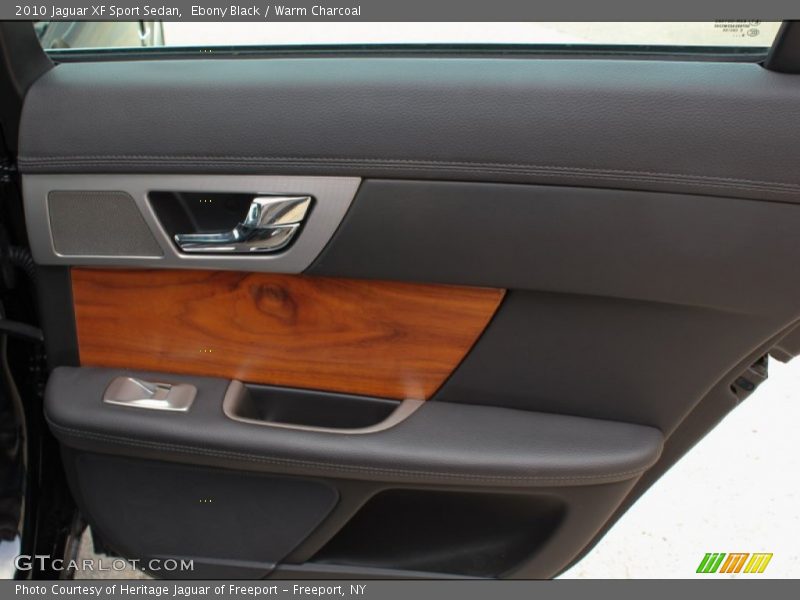 Ebony Black / Warm Charcoal 2010 Jaguar XF Sport Sedan