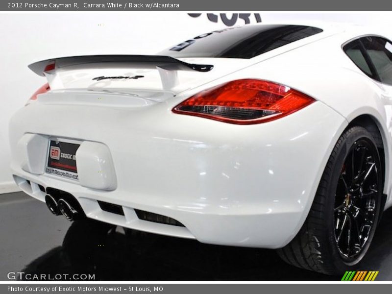 Carrara White / Black w/Alcantara 2012 Porsche Cayman R