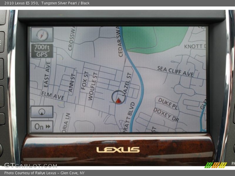 Tungsten Silver Pearl / Black 2010 Lexus ES 350