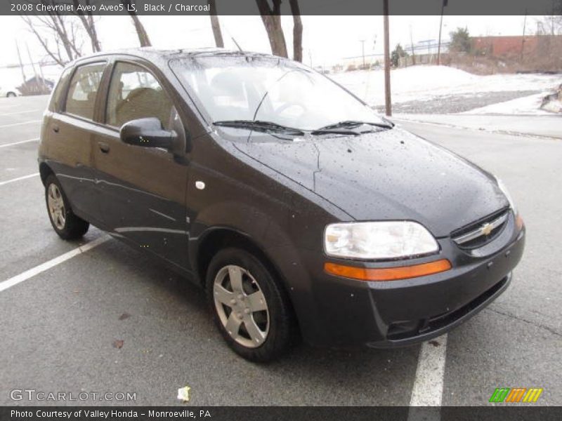 Black / Charcoal 2008 Chevrolet Aveo Aveo5 LS
