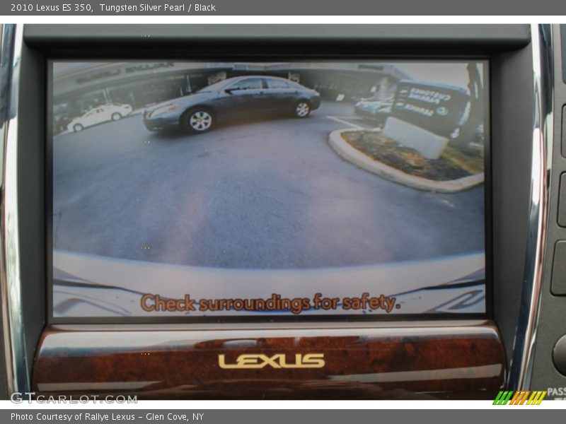 Tungsten Silver Pearl / Black 2010 Lexus ES 350