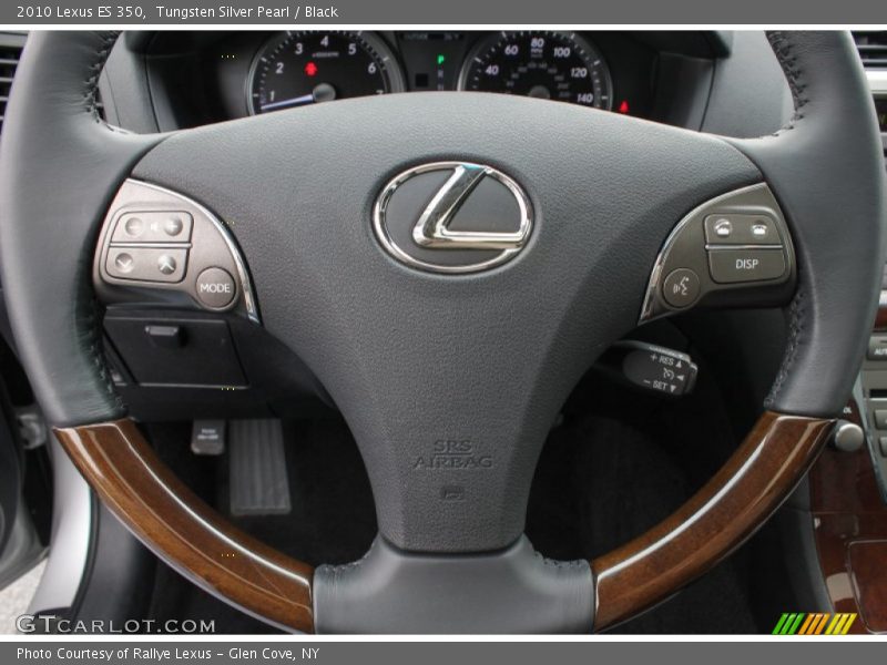 Tungsten Silver Pearl / Black 2010 Lexus ES 350