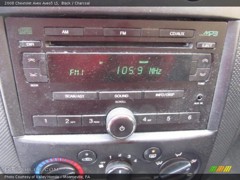 Audio System of 2008 Aveo Aveo5 LS
