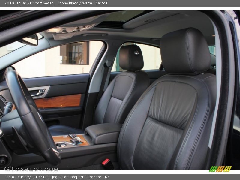 Ebony Black / Warm Charcoal 2010 Jaguar XF Sport Sedan