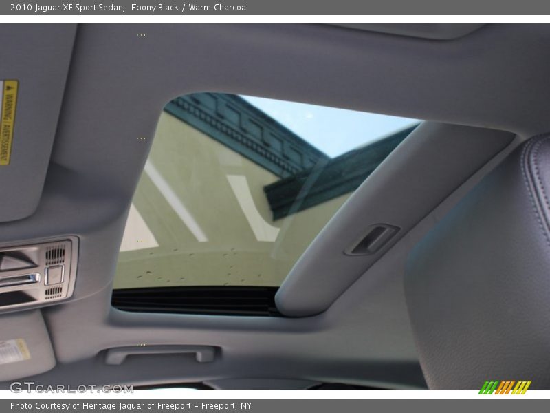 Ebony Black / Warm Charcoal 2010 Jaguar XF Sport Sedan