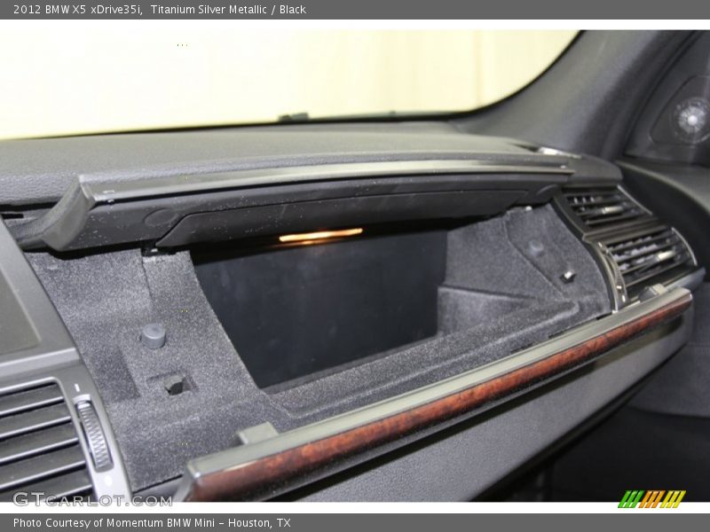 Titanium Silver Metallic / Black 2012 BMW X5 xDrive35i