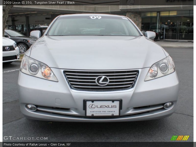 Tungsten Silver Pearl / Black 2009 Lexus ES 350