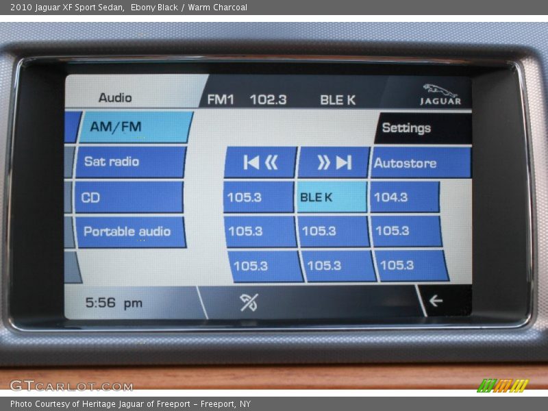 Ebony Black / Warm Charcoal 2010 Jaguar XF Sport Sedan