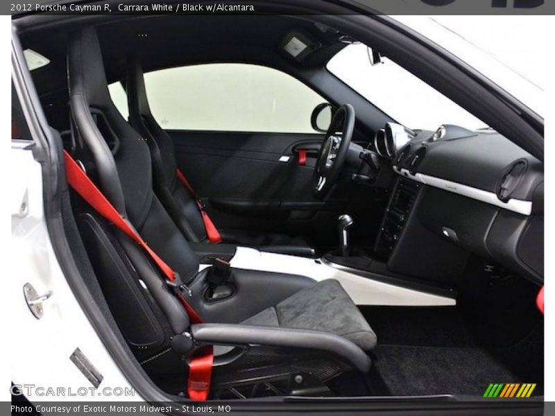 Front Seat of 2012 Cayman R