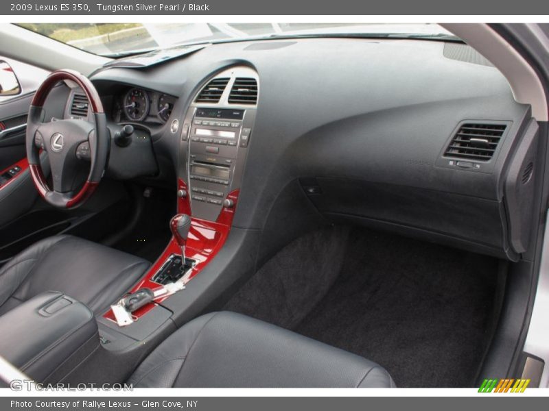 Tungsten Silver Pearl / Black 2009 Lexus ES 350
