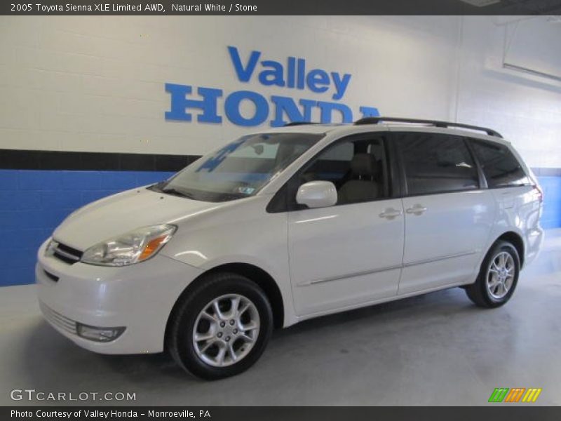 Natural White / Stone 2005 Toyota Sienna XLE Limited AWD