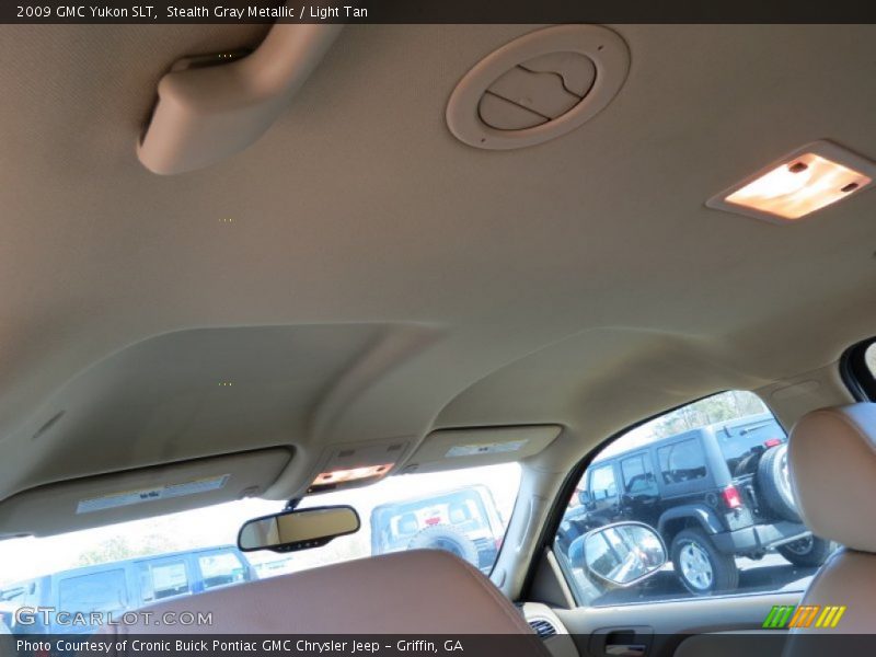 Stealth Gray Metallic / Light Tan 2009 GMC Yukon SLT