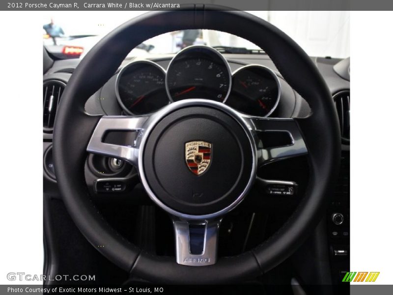  2012 Cayman R Steering Wheel