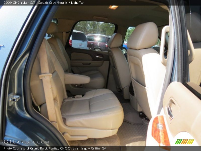 Stealth Gray Metallic / Light Tan 2009 GMC Yukon SLT