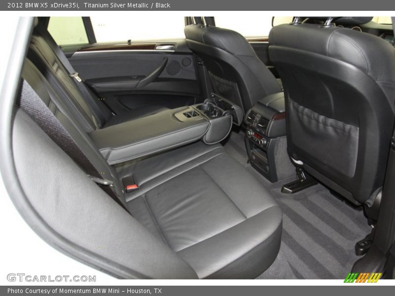 Titanium Silver Metallic / Black 2012 BMW X5 xDrive35i